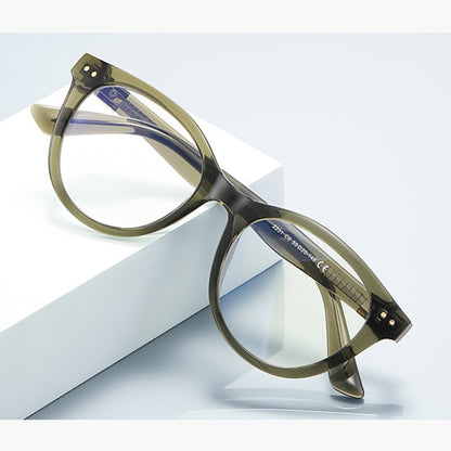 Techsuit 2231 Men's Computer Glasses, Anti-Blue Light, Blue