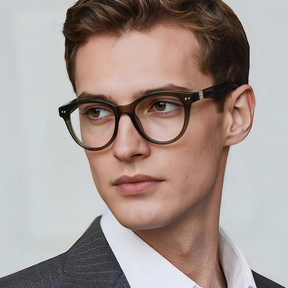 Okuliare na počítač pre mužov Techsuit 2231, Anti-Blue Light, Sivé