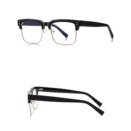 Dámske počítačové okuliare Techsuit 2205, proti modrému svetlu, čierno-zlaté