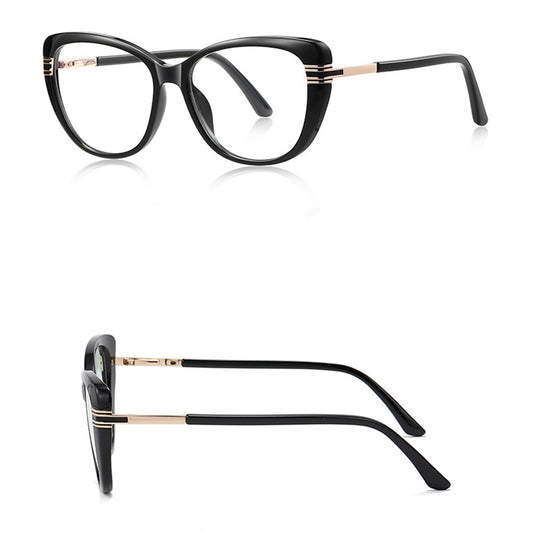 Dámske počítačové okuliare Techsuit 2274, Anti-Blue Light, čierne