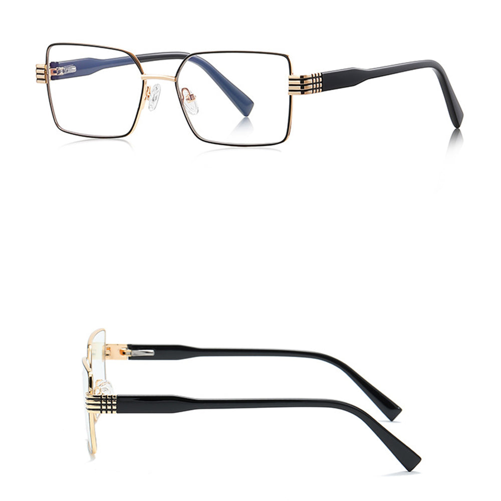 Dámske počítačové okuliare Techsuit 3160, Anti-Blue Light, čierne