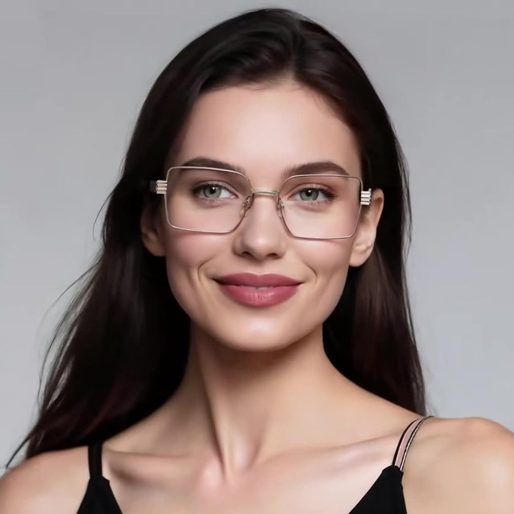 Dámske počítačové okuliare Techsuit 3160, Anti-Blue Light, čierne