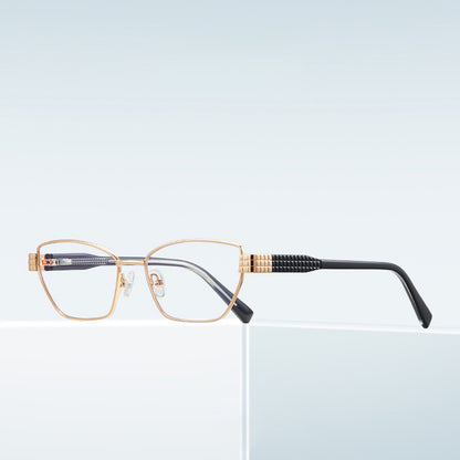 Dámske počítačové okuliare Techsuit 3162, Anti-Blue Light, Zlaté