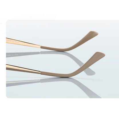 Dámske počítačové okuliare Techsuit 3172, proti modrému svetlu, ružovo-zlaté