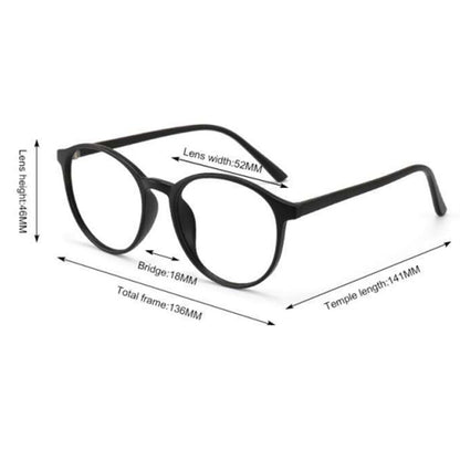 Techsuit Women's Computer Glasses F8551-C3, Anti-Blue Light, Brown