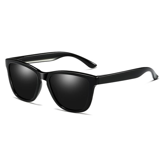 Pánske slnečné okuliare Techsuit 0717, polarizované, UV ochrana, čierne