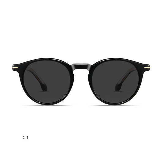 Pánske slnečné okuliare Techsuit 31235, polarizované, čierne