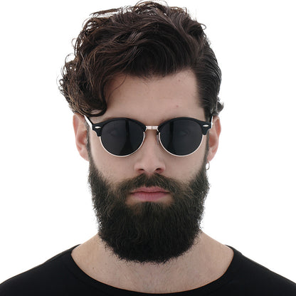 Men's Techsuit 66612 Sunglasses, Polarized, UV Protection, Silver