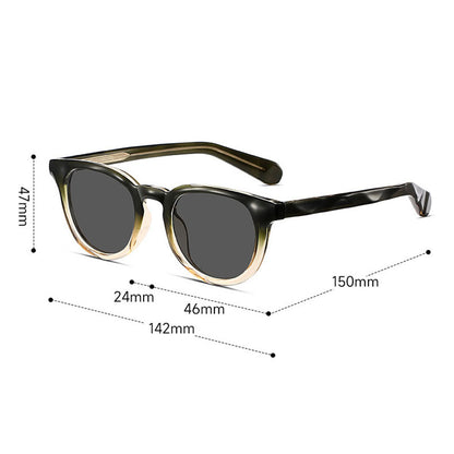 Pánske slnečné okuliare Techsuit 8663, polarizované, UV ochrana, čierne