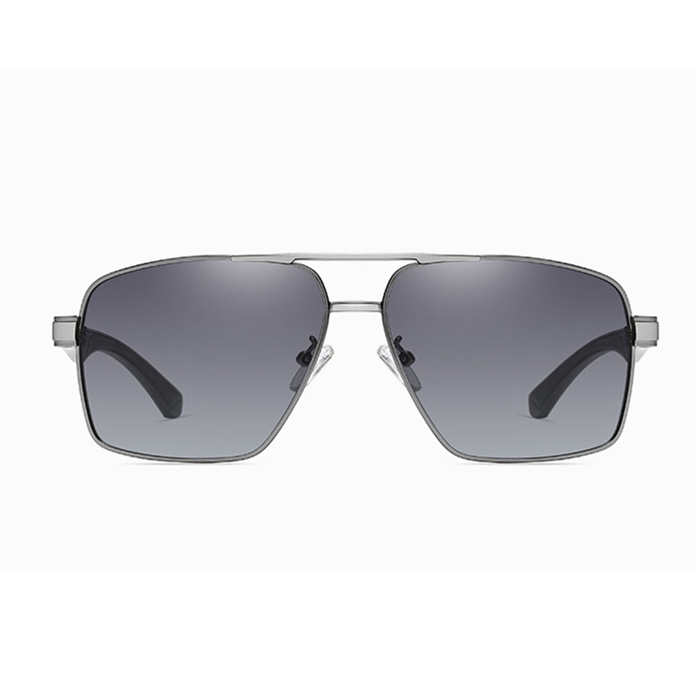 Pánske slnečné okuliare Techsuit LM001, polarizované, UV ochrana, sivý gradient