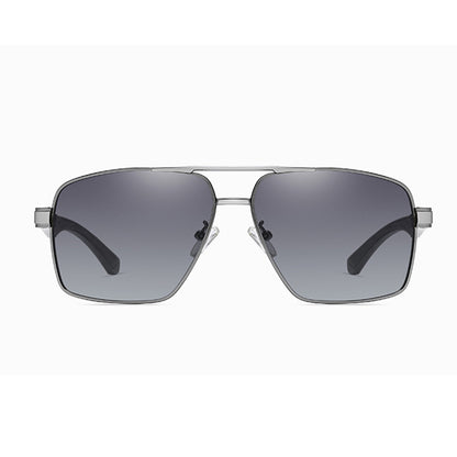 Pánske slnečné okuliare Techsuit LM001, polarizované, UV ochrana, sivý gradient