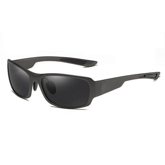Pánske slnečné okuliare Techsuit MM108, polarizované, UV ochrana, sivé