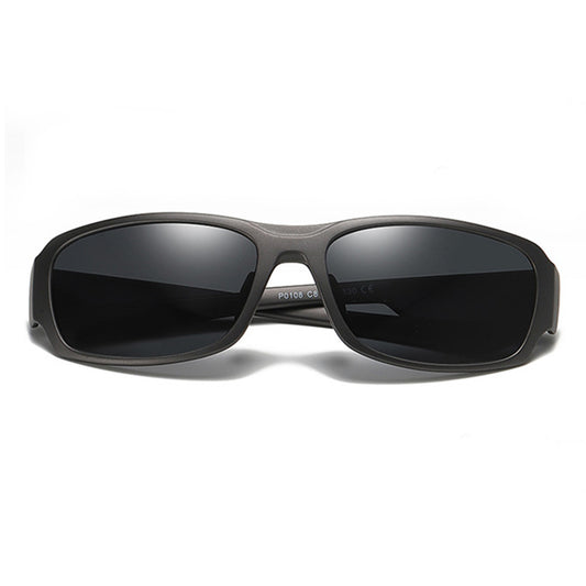 Pánske slnečné okuliare Techsuit MM108, polarizované, UV ochrana, sivé
