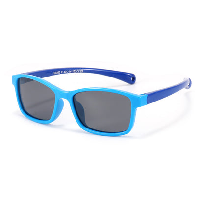 Detské slnečné okuliare Techsuit 8260-C29, polarizované, tmavomodré