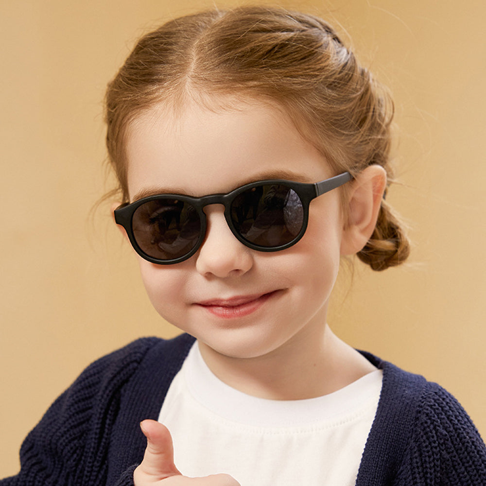 Techsuit Baby Sunglasses 8308-C14, Polarized, Black Red