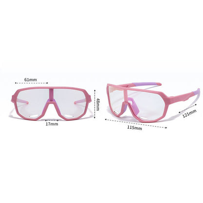 Detské slnečné okuliare Techsuit 22312, polarizované, UV ochrana, ružové
