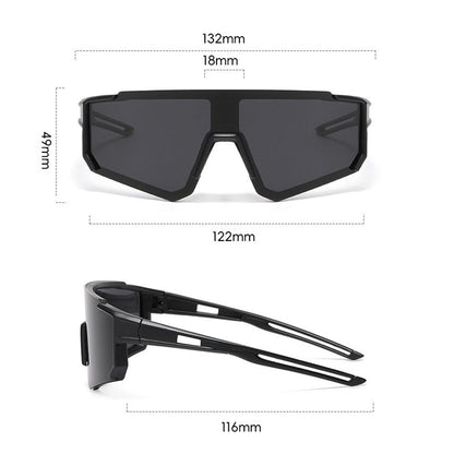 Detské slnečné okuliare Techsuit R601, polarizované, UV ochrana, čierne