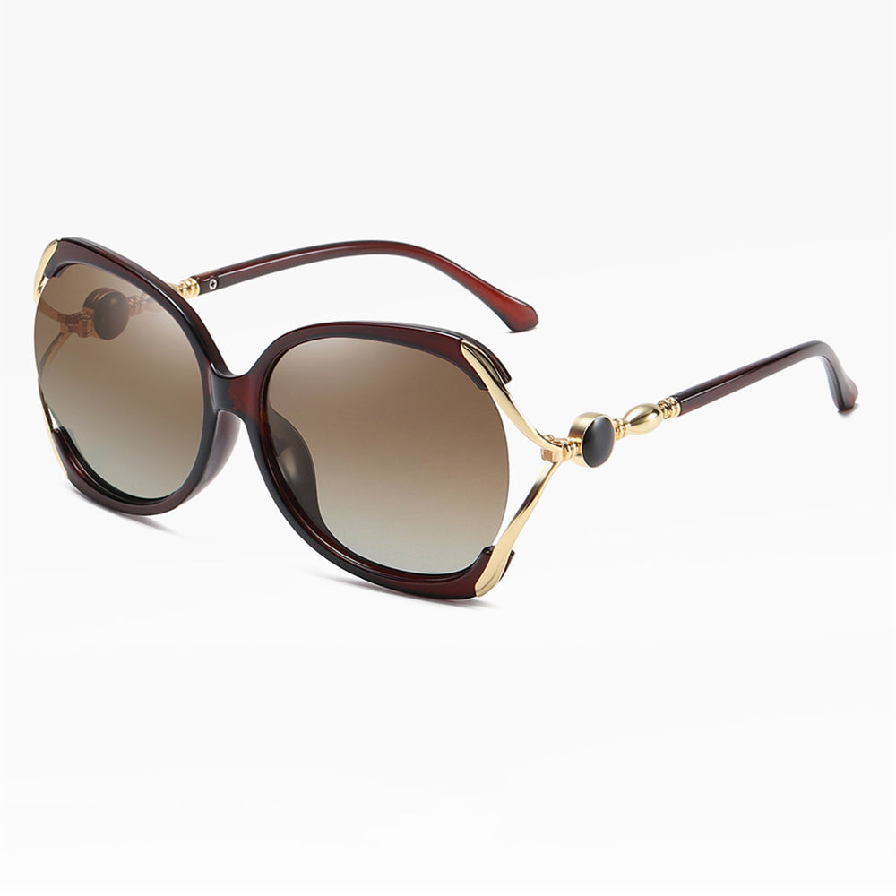 Women's Techsuit 1722 Sunglasses, Polarized, UV Protection, Brown
