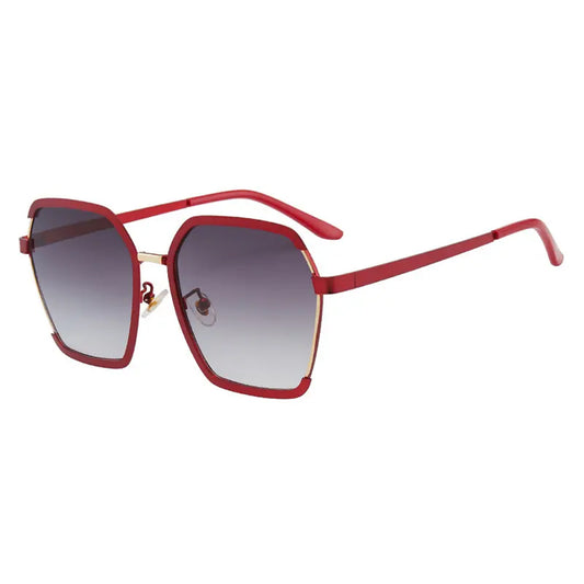 Dámske slnečné okuliare Techsuit 191, polarizované, UV ochrana, červené