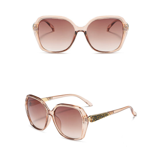 Dámske slnečné okuliare Techsuit 5599, polarizované, UV ochrana, hnedé