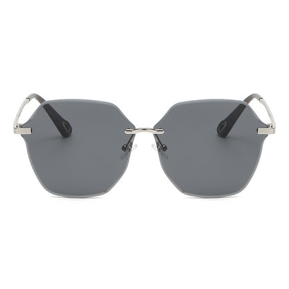 Techsuit 8195 Women's Sunglasses, Silver Purple