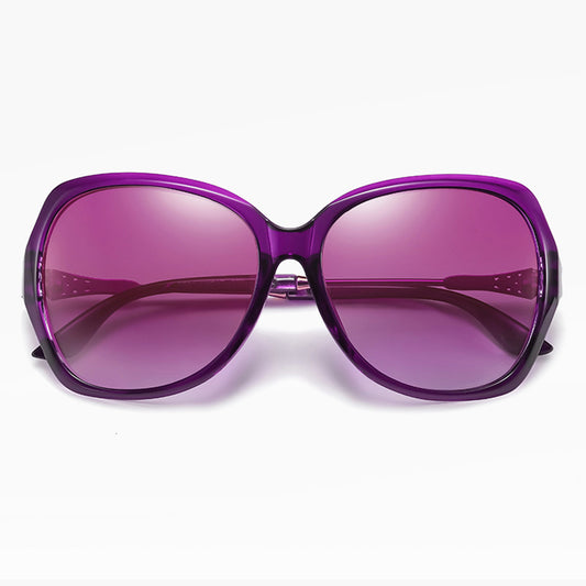 Dámske slnečné okuliare Techsuit 8881, polarizované, UV ochrana, fialové