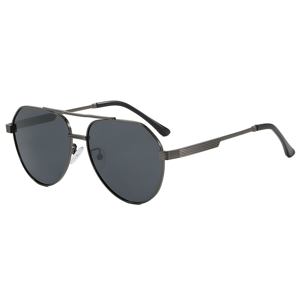 Unisex slnečné okuliare Techsuit 8622, polarizované, UV ochrana, tmavosivé