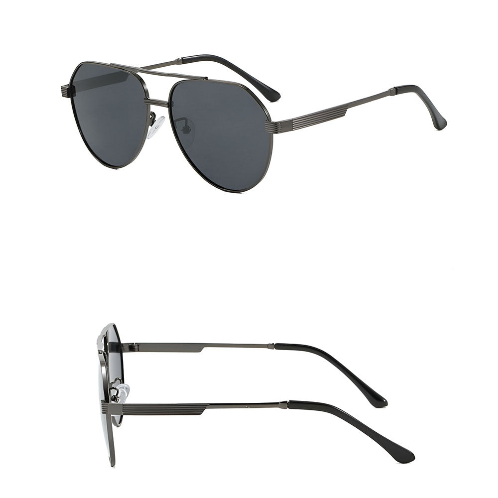 Unisex slnečné okuliare Techsuit 8622, polarizované, UV ochrana, tmavosivé