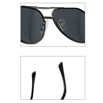 Unisex slnečné okuliare Techsuit 8622, polarizované, UV ochrana, tmavosivé