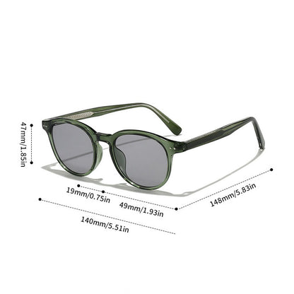 Unisex slnečné okuliare Techsuit 99046, zelené