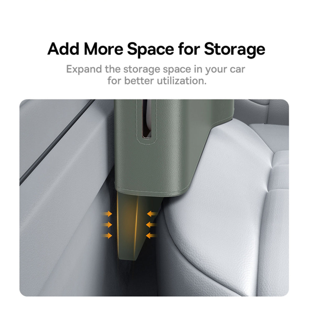 Organizátor Auto Baseus OrganizeFun pre priestor medzi konzolou a sedadlom, Sivý C20256502831-00