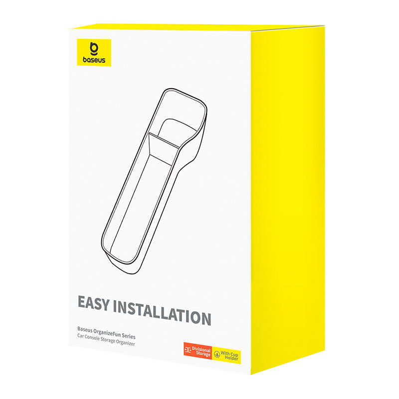 Auto organizér Baseus OrganizeFun pre priestor medzi konzolou a sedadlom, Hnedý C20256502001-00