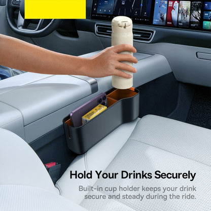 Organizátor do auta Baseus OrganizeFun pre priestor medzi konzolou a sedadlom, Čierny C20256502111-00