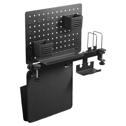 Kovový organizér na stôl Spigen LD406, čierny AHP11401