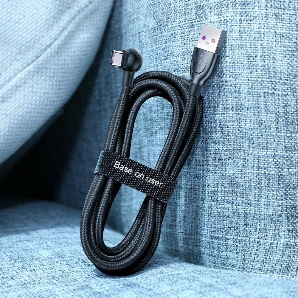 Organizátor Káblov Baseus Circle, Velcro, 1m, Čierny ACMGT-E01