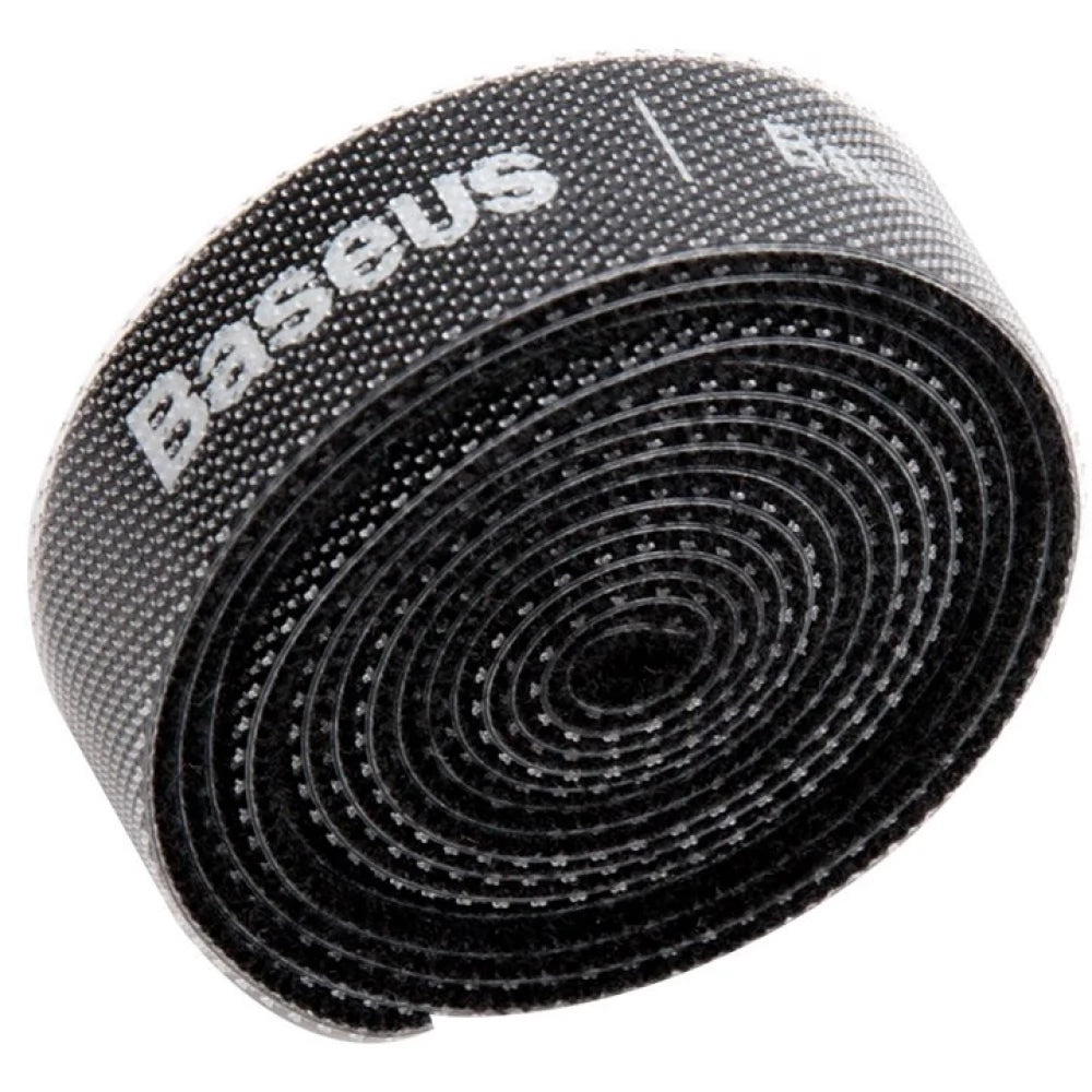Organizátor Káblov Baseus Circle, Velcro, 1m, Čierny ACMGT-E01