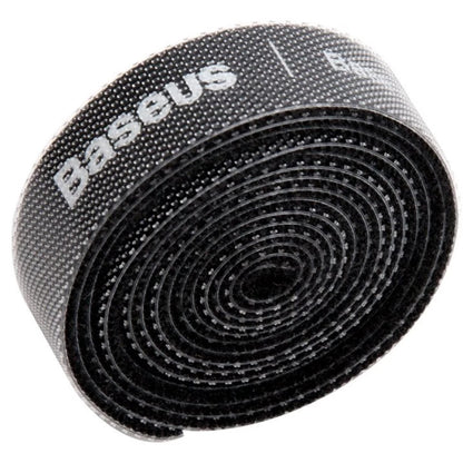 Organizátor Káblov Baseus Circle, Velcro, 1m, Čierny ACMGT-E01