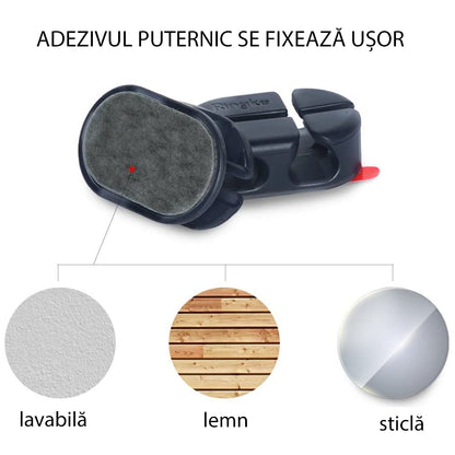 Organizátor káblov Ringke, Sada 6 kusov, Čierna