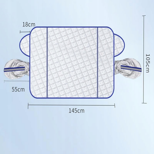 OEM slnečná clona na čelné sklo auta, 145 cm x 105 cm
