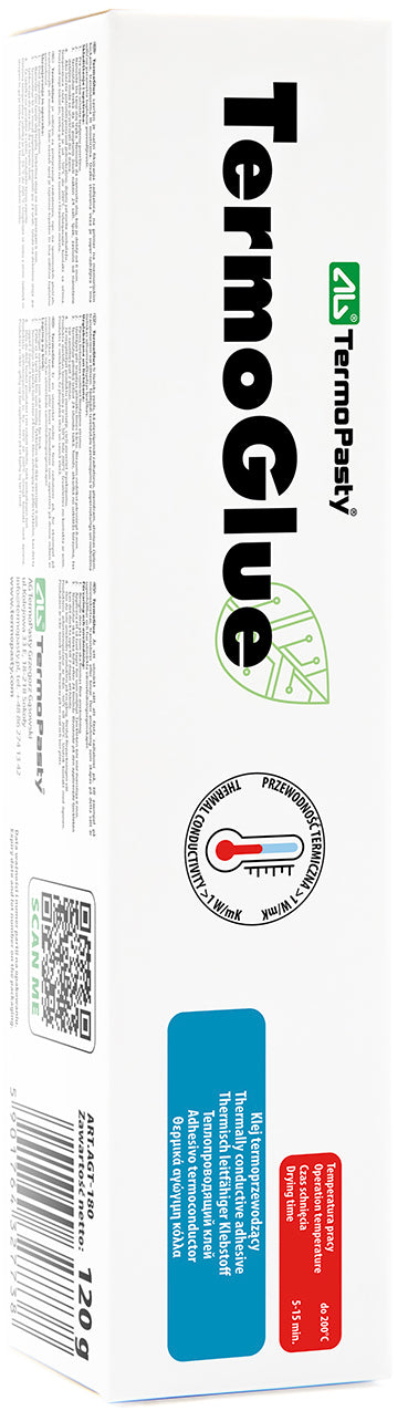 Tepelne vodivý lepidlo AG Termopasty AG, 10g ART.AGT-116