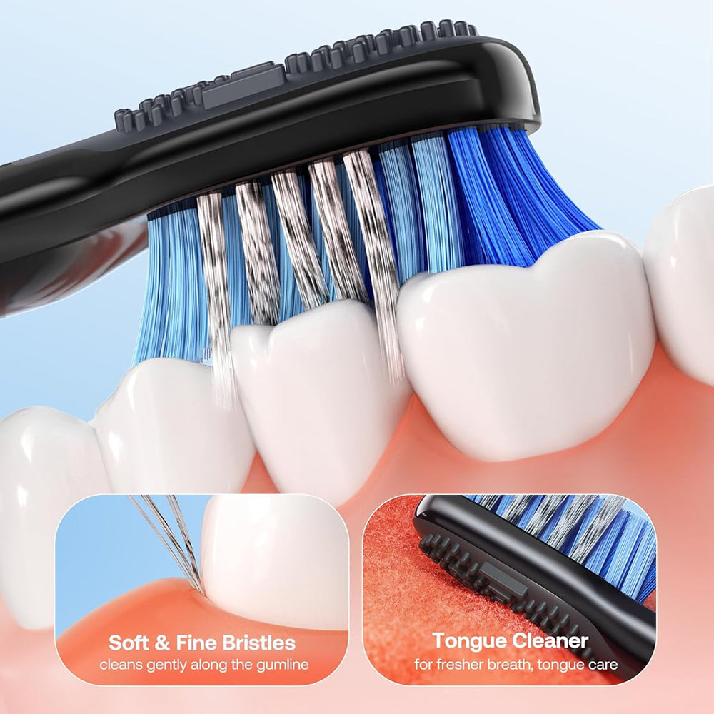 Bitvae D2 Electric Toothbrush, Black