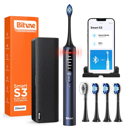Bitvae S3 Smart Electric Toothbrush, Navy Blue