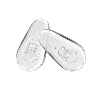 Silikónové nosníky na okuliare a skrutkovač Techsuit ST1, Sada 4 kusy, Priehľadné