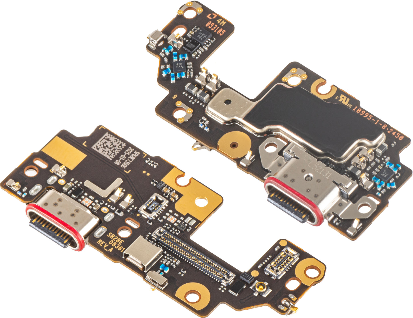 Doska s konektorom nabíjania - Mikrofón Motorola Razr 60, Service Pack 5B28C30077