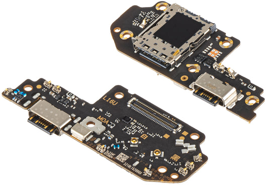 Doska s konektorom nabíjania - Mikrofón - Modul čítačky SIM Xiaomi Poco X4 GT, Service Pack 5600020L1600