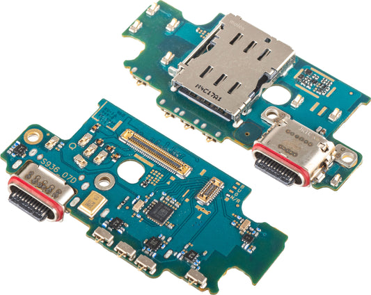 Doska s konektorom nabíjania - mikrofón - modul čítača SIM Samsung Galaxy S25+ S936
