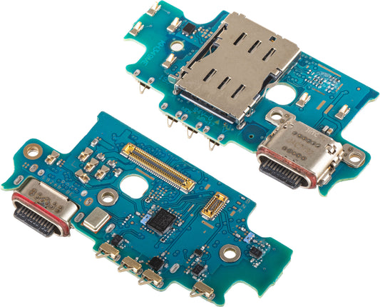 Doska s konektorom nabíjania - mikrofón - modul čítača SIM Samsung Galaxy S24+ S926