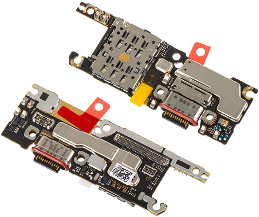 Doska s konektorom nabíjania - Mikrofón - Modul čítačky SIM Huawei Pura 80 Ultra, Service Pack 02357ECV