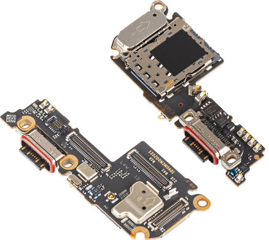 Doska s konektorom nabíjania - Mikrofón - Modul čítačky SIM Xiaomi 13, Service Pack 56000100M300