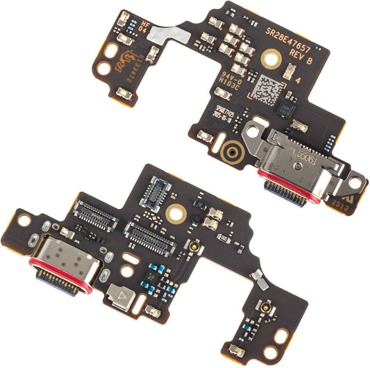 Doska s konektorom nabíjania - Mikrofón Motorola Moto G Stylus 5G (2025), Service Pack 5B28C30425